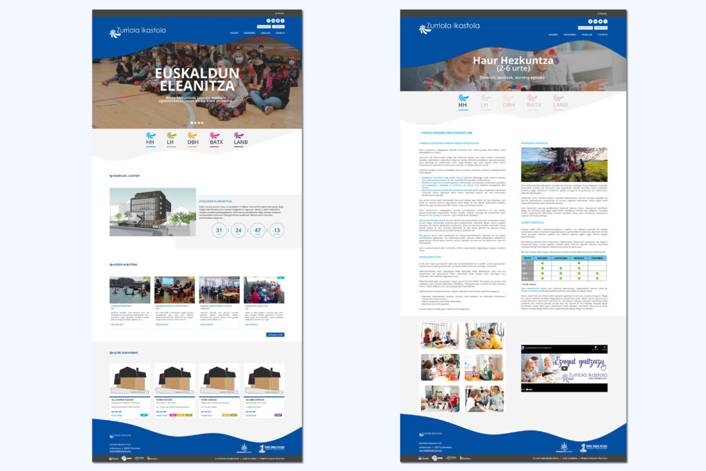 Maquetación y Diseño Web - Servicios Web