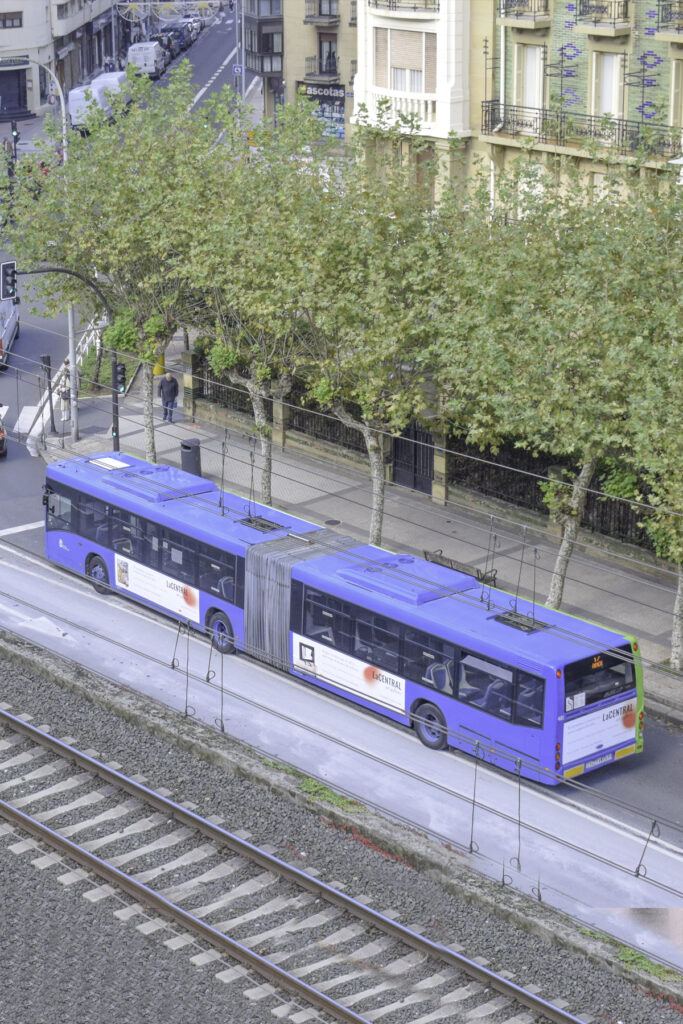 Publicidad Exterior Autobús San Sebastián