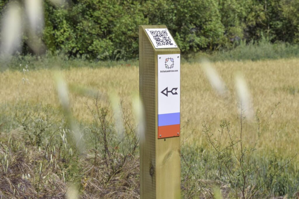 Baliza Senderos Madera Exterior