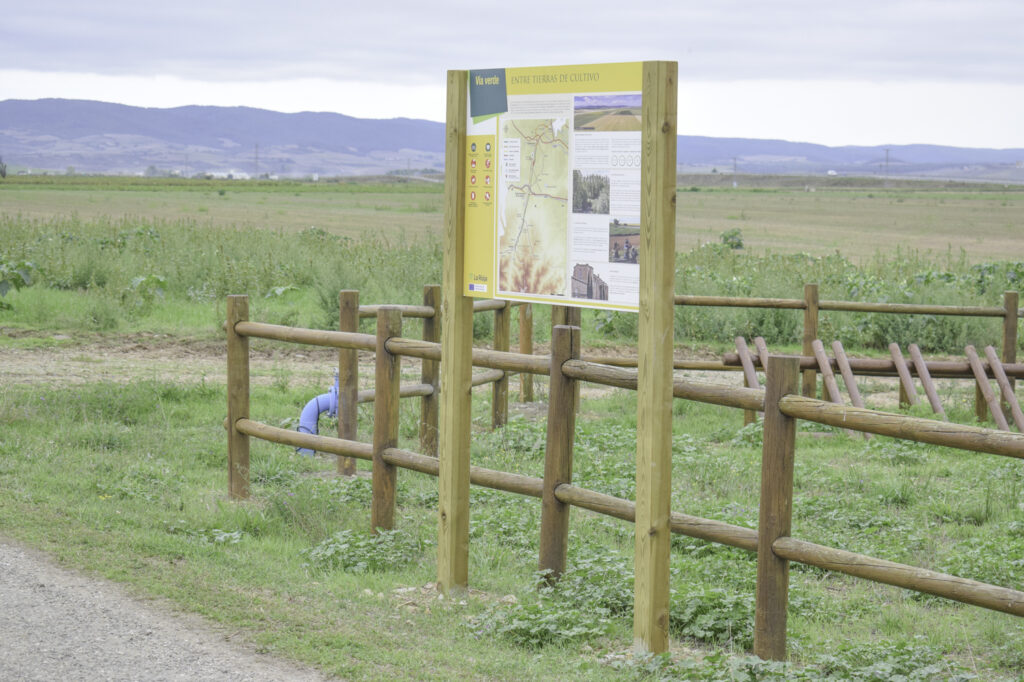 Panel Informativo Simple sin marco madera