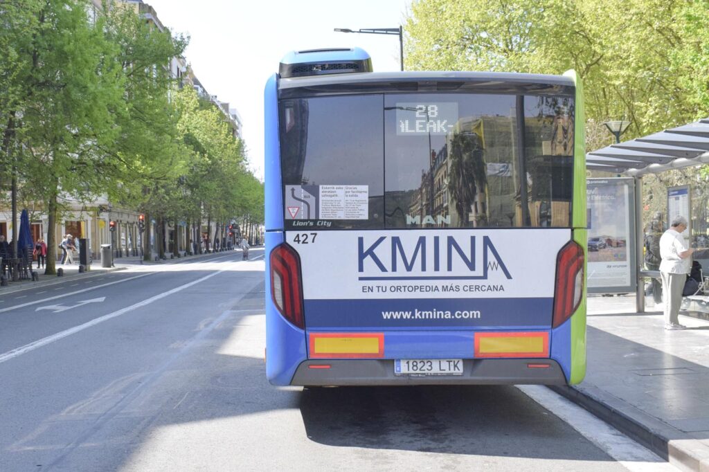 Publicidad Autobús San Sebastián
