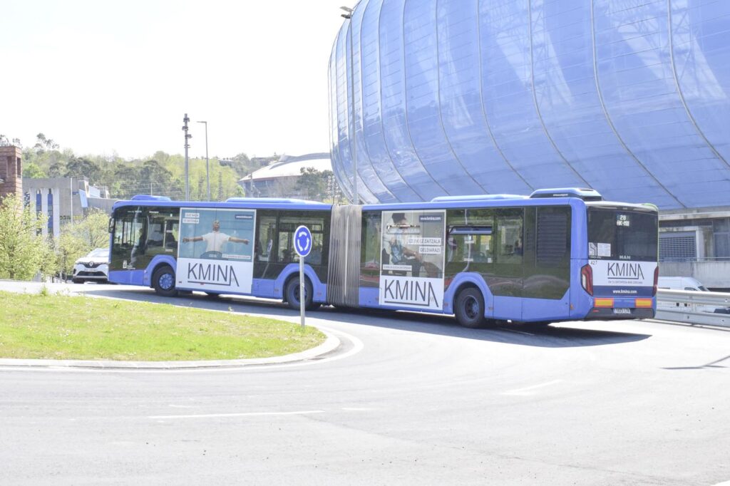 Publicidad Exterior Autobús Donostia