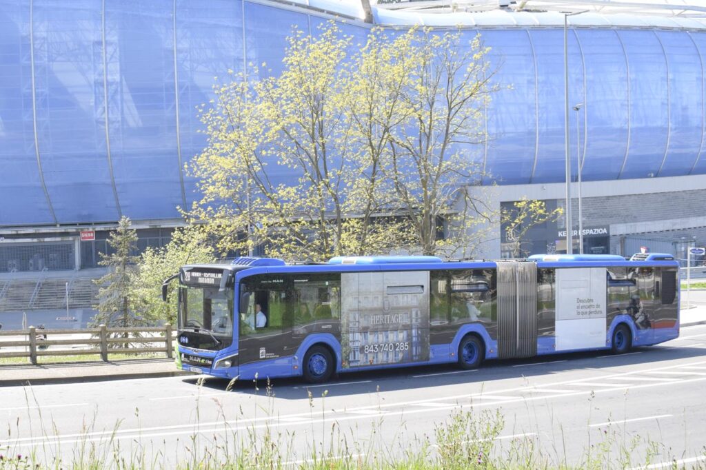 Publicidad Exterior Autobuses Donostia San Sebastián
