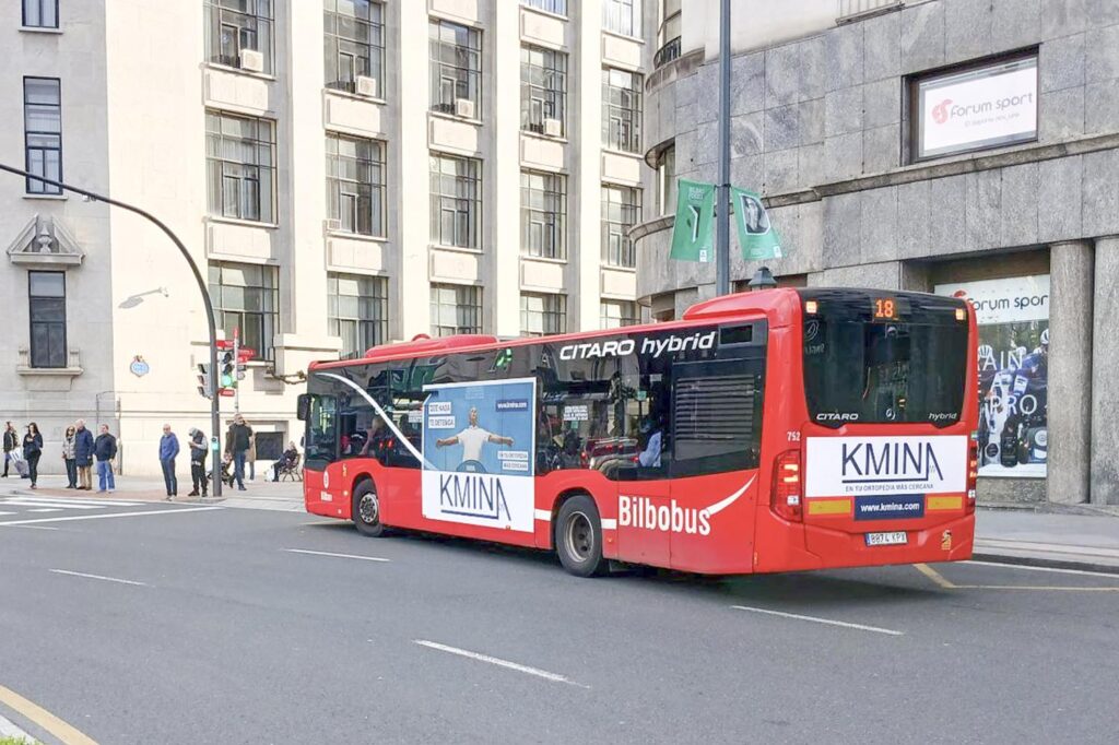 Publicidad Exterior Vinilos Autobús Bilbao
