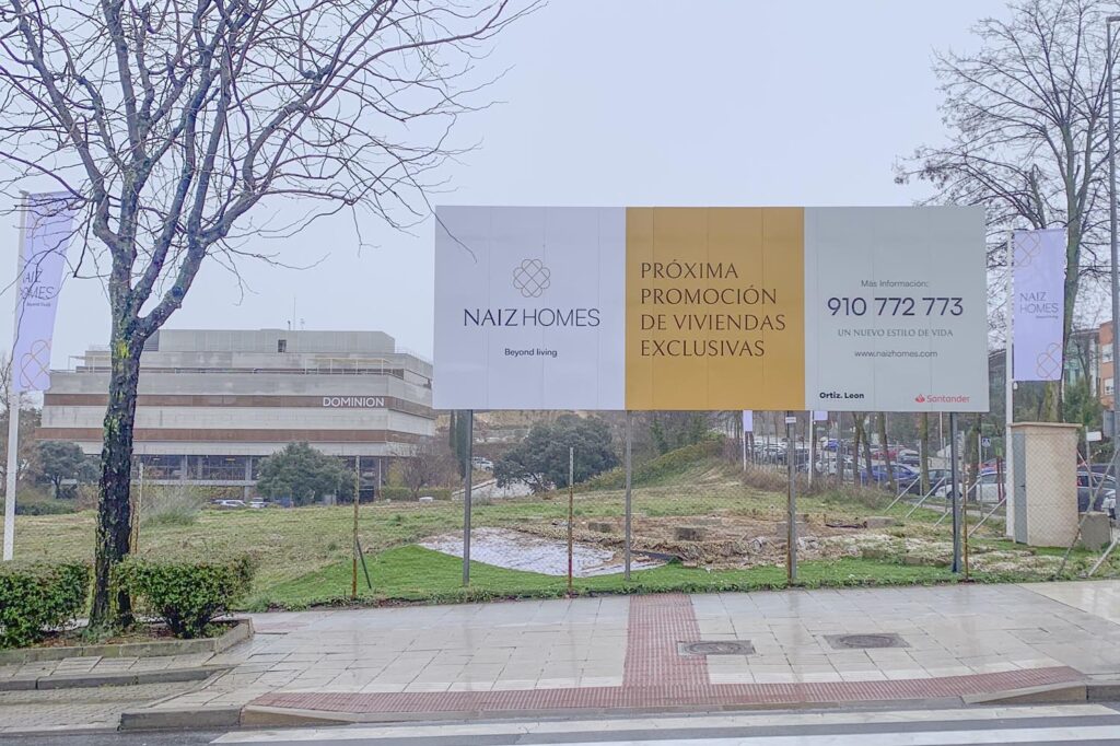 Valla 8X3 Promoción Inmobiliaria