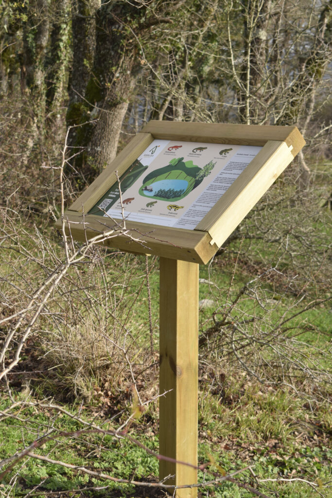 Atril Fauna Charca Interpretativa Naturaleza