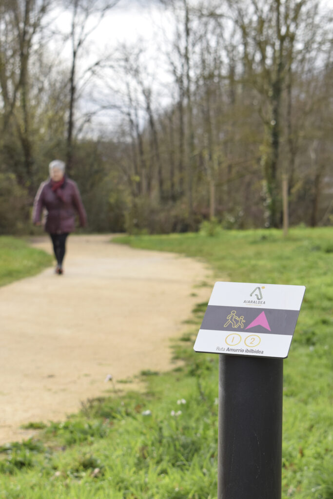 Baliza Urbana Paseos Saludables Amurrio