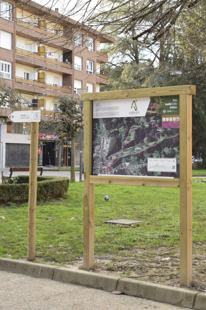 Panel Informativo Ruta Laudio Llodio Airaldea